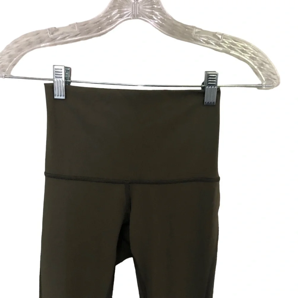 Lululemon Minimalist Crop Fatigue Green